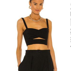 Sabina Musayev Avita Top in Black